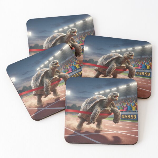 Item preview, Tortoise Runs Blazing Fifty-Yard Dash designed and sold by Tridentulus.