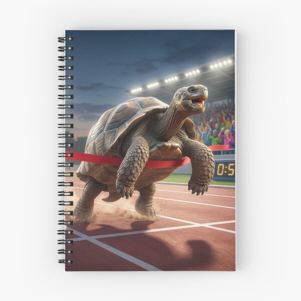 Item preview, Tortoise Runs Blazing Fifty-Yard Dash designed and sold by Tridentulus.