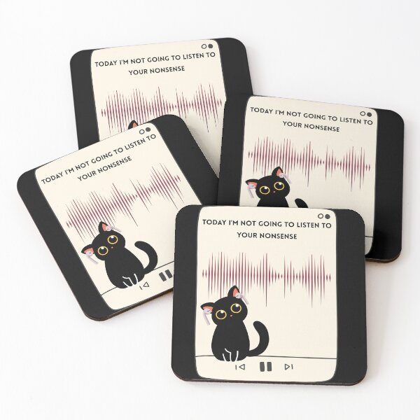 Item preview, Today I'm Not Going To Listen To Your Nonsense designed and sold by WeaselsStuff.