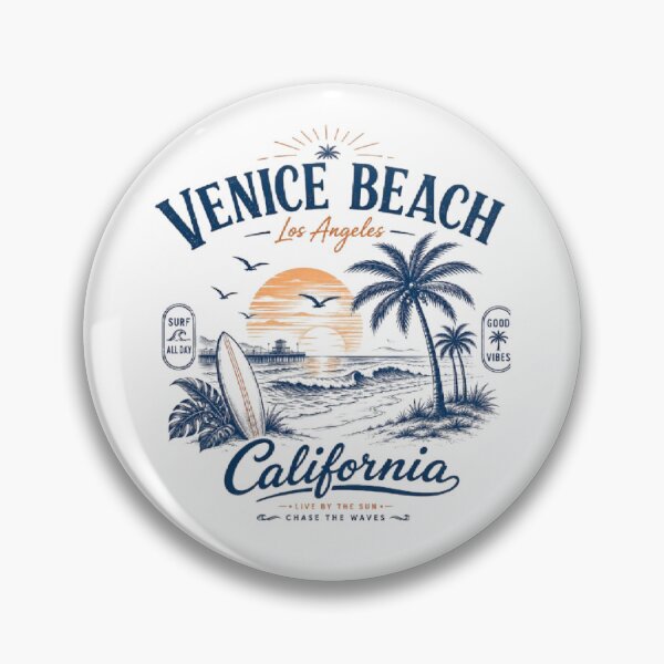 Item preview, Venice Beach California Retro Sunset Surf designed and sold by AveniaOficial.