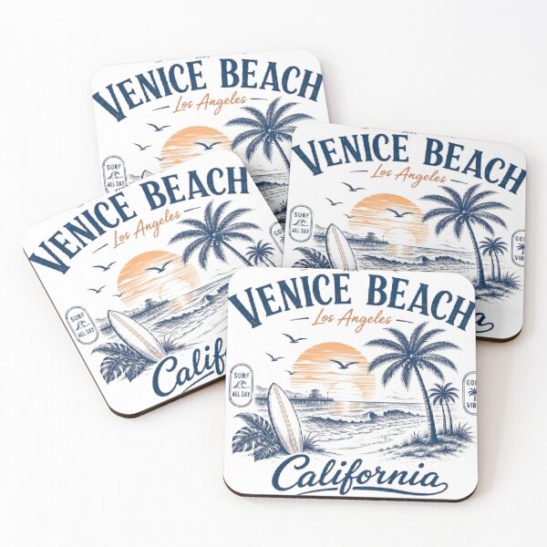 Item preview, Venice Beach California Retro Sunset Surf designed and sold by AveniaOficial.