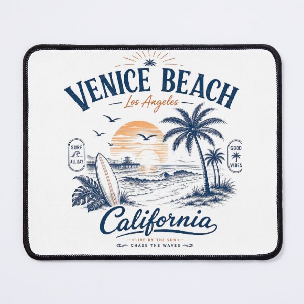 Item preview, Venice Beach California Retro Sunset Surf designed and sold by AveniaOficial.