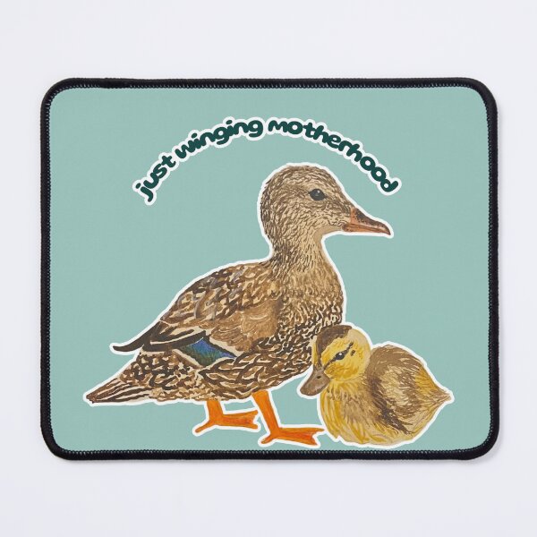 Item preview, Just Winging Motherhood Mumma & Bubba Mallard designed and sold by Blackberries & Moss.