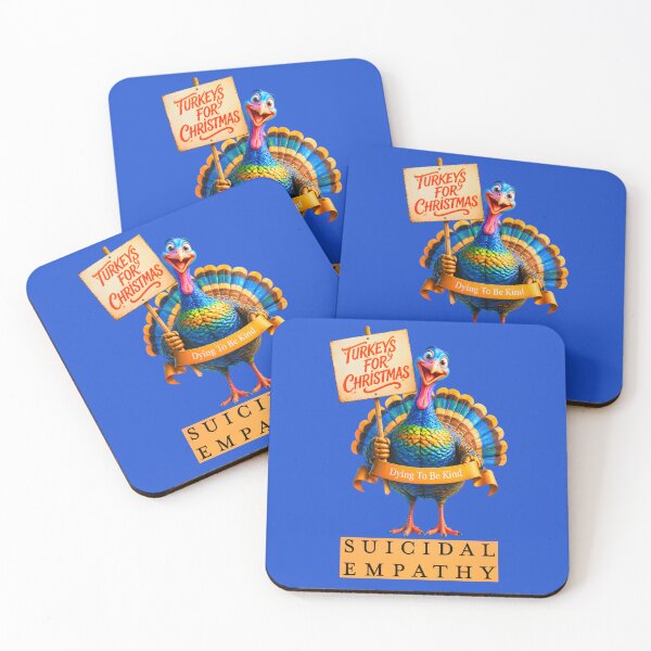 Item preview, TURKEYS FOR CHRISTMAS SUICIDAL EMPATHY 3 designed and sold by DigitalandPhoto.