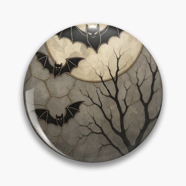Item preview, Gothic Bats Beneath Enchanted Moon designed and sold by BriSher.
