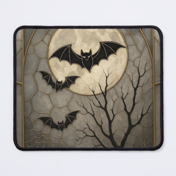 Item preview, Gothic Bats Beneath Enchanted Moon designed and sold by BriSher.