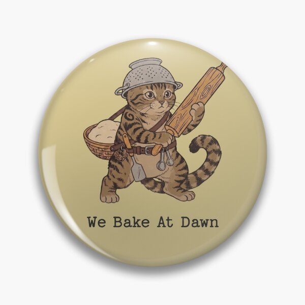 Item preview, Funny Cat Baker We Bake At Dawn Culinary Feline designed and sold by d247.