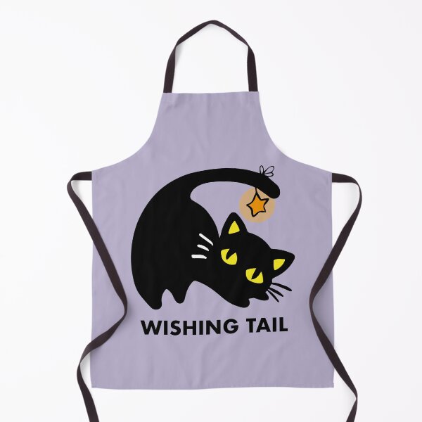Item preview, Black cat whising tail designed and sold by Konopikyu.