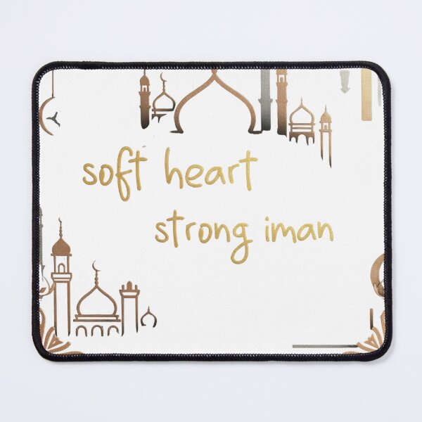 Item preview, Soft Heart Strong Iman | Muslimah Faith, Inner Strength & Islamic Inspiration designed and sold by Blessedhalal.