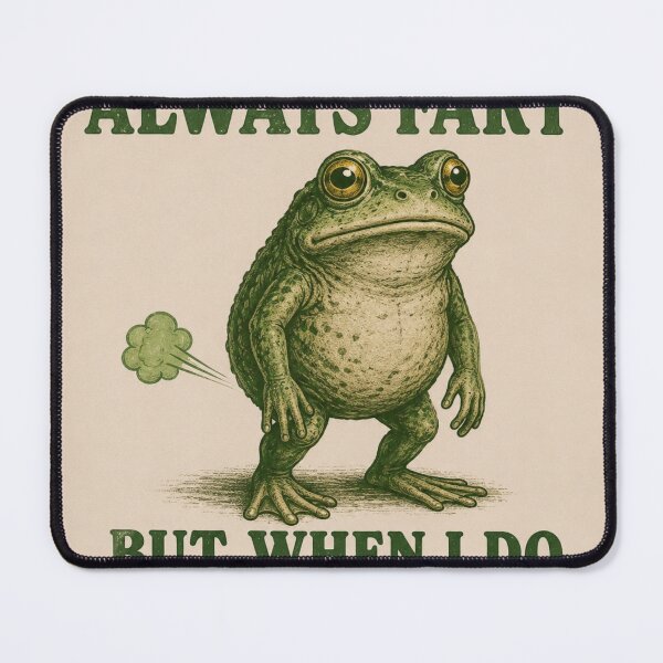 Item preview, Legendary Frog Funny Fart Humor Art designed and sold by riki2365.