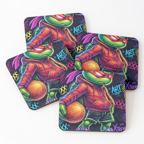 Item preview, Neon Basketball Urban Turtle designed and sold by Catrina luna.