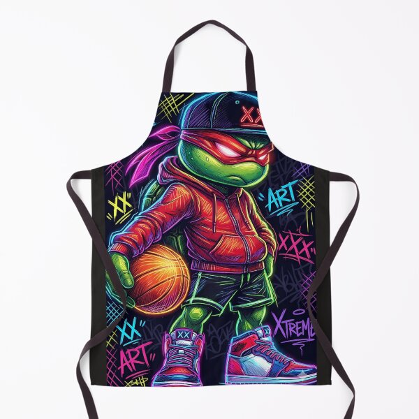 Item preview, Neon Basketball Urban Turtle designed and sold by Catrina luna.