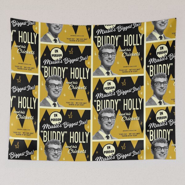Item preview, Buddy Holly and His Crickets Yellow designed and sold by Normbot2000.
