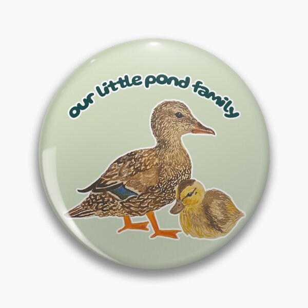 Item preview, Our Little Pond Family Mumma & Bubba Mallard designed and sold by Blackberries & Moss.