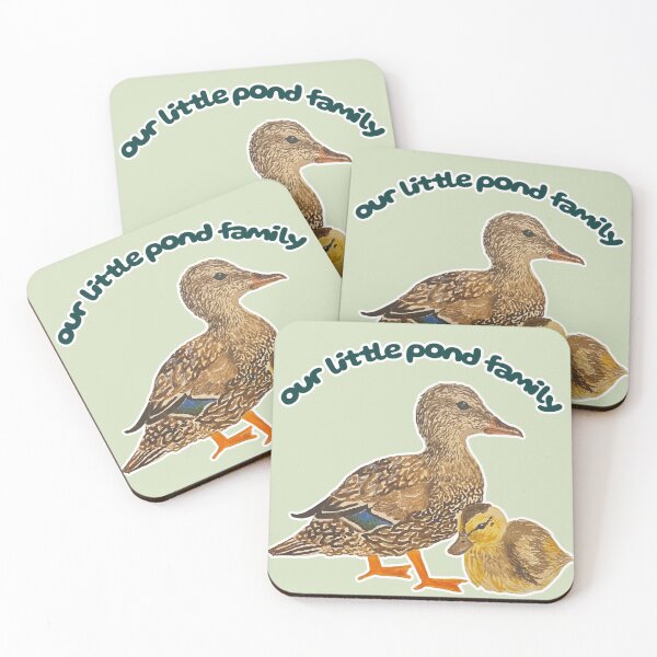 Item preview, Our Little Pond Family Mumma & Bubba Mallard designed and sold by Blackberries & Moss.