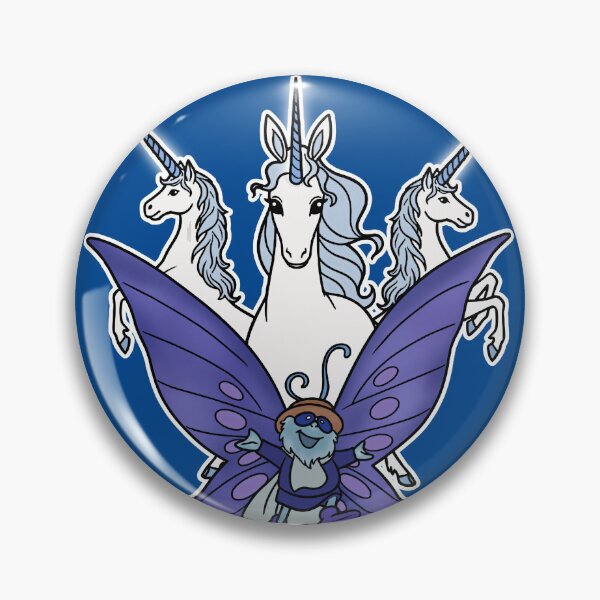 Item preview, The Last Unicorn Trio and Butterfly Retro Art designed and sold by Blupunk.