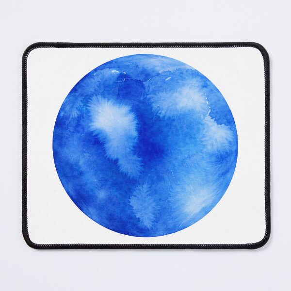 Item preview, Blue Watercolor Circle designed and sold by Blink Art Studio.