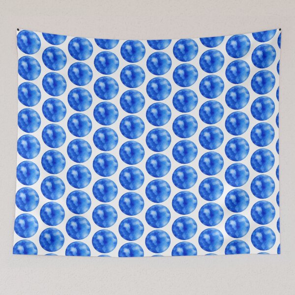 Item preview, Blue Watercolor Circle designed and sold by Blink Art Studio.