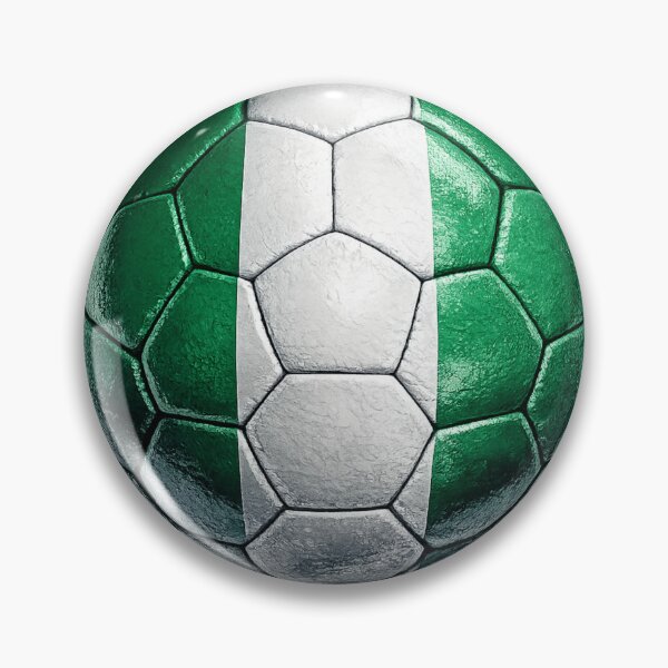 Item preview, Nigeria Football Flag Design designed and sold by redsharkuk.