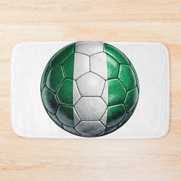 Item preview, Nigeria Football Flag Design designed and sold by redsharkuk.