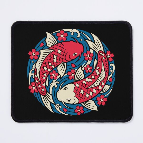 Item preview, Koi Sanctuary - Zen Circle of Protection Art designed and sold by ZUMERI.