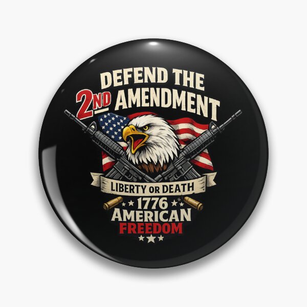 Item preview, 2nd Amendment Patriotic Eagle Freedom Vintage USA Graphic designed and sold by SidTastic .