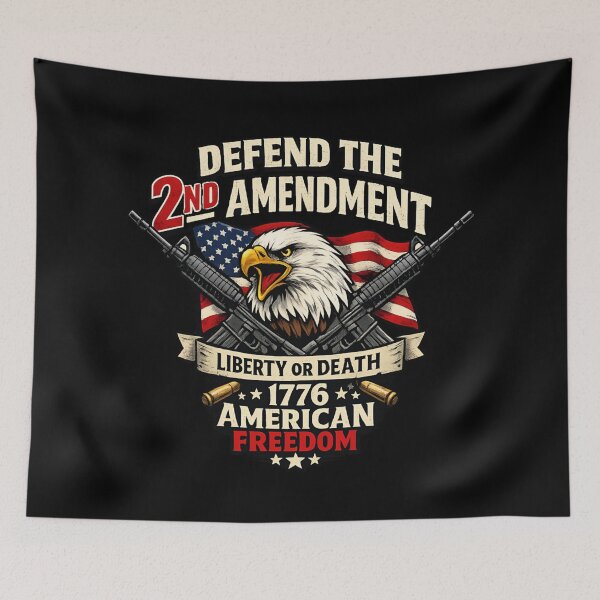 Item preview, 2nd Amendment Patriotic Eagle Freedom Vintage USA Graphic designed and sold by SidTastic .