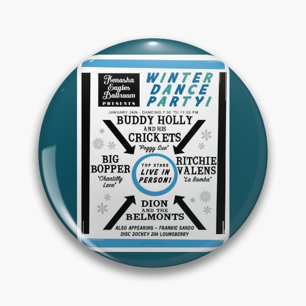 Item preview, Buddy Holly Kenosha designed and sold by Normbot2000.