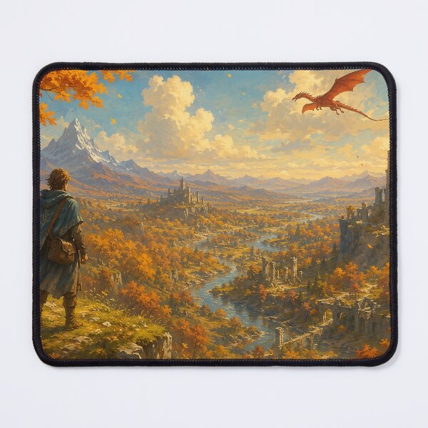 Item preview, Autumn’s Edge: The Wanderer and the Crimson Dragon designed and sold by Escape The Reality.
