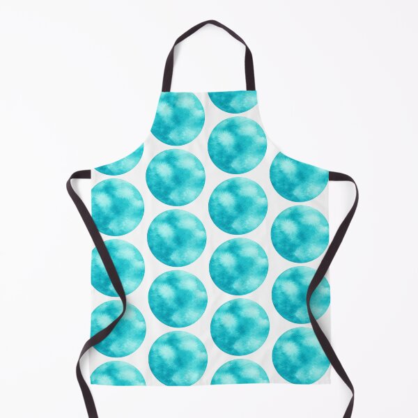 Item preview, Turquoise Watercolor Circle designed and sold by Blink Art Studio.