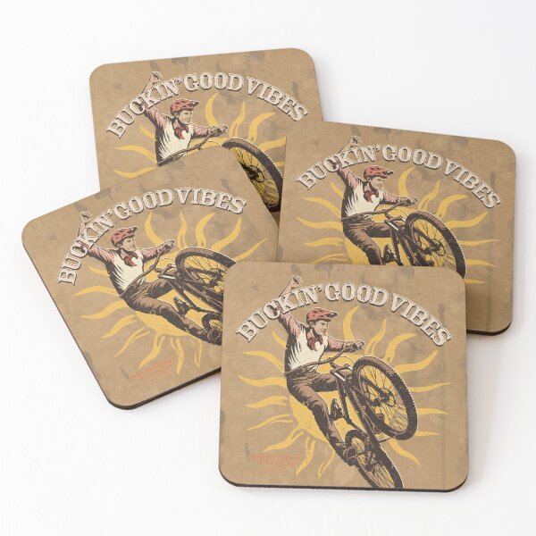 Item preview, BUCKIN GOOD VIBES – Cowboy MTB designed and sold by Wander X Design.
