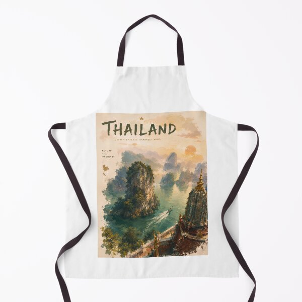 Item preview, Tailandia: un paraíso oculto | Diseño de paisajes de viaje vintage designed and sold by filou designs.