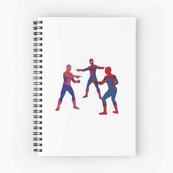 Item preview, Spider man meme sticker designed and sold by Lottie626.