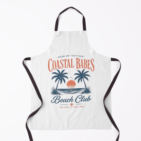 Item preview, Coastal Babes Beach Club Retro Sunset designed and sold by AveniaOficial.