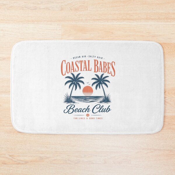 Item preview, Coastal Babes Beach Club Retro Sunset designed and sold by AveniaOficial.