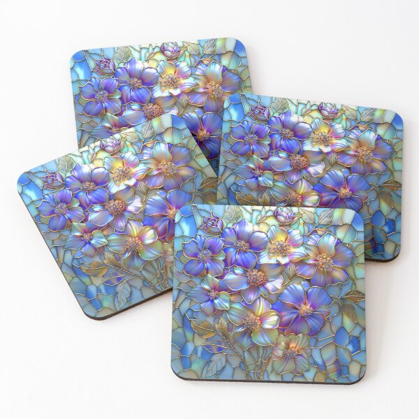 Item preview, Floral Stained Glass Art designed and sold by MargaretWiktor.