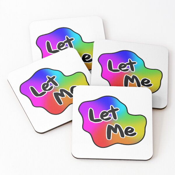 Item preview, Let Me Rainbow Decal designed and sold by DeepduskCreates.