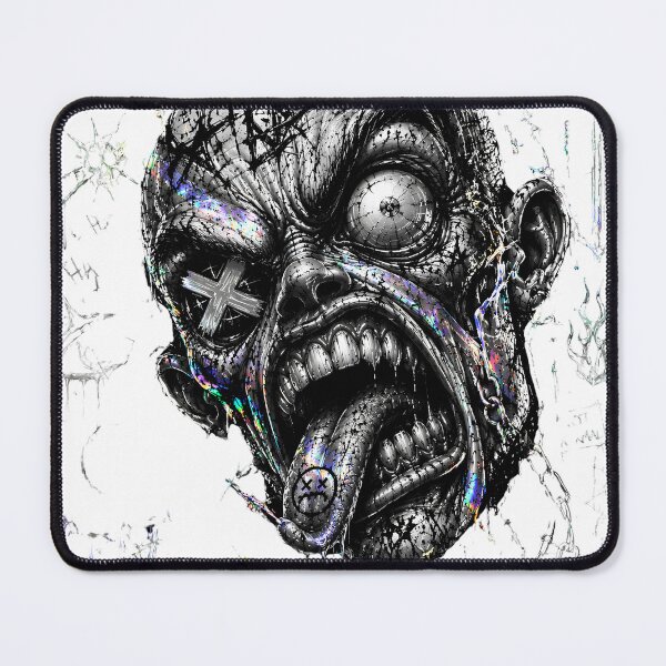 Item preview, Crowned Zombie Nightmare Sketch designed and sold by Rightstudio1.