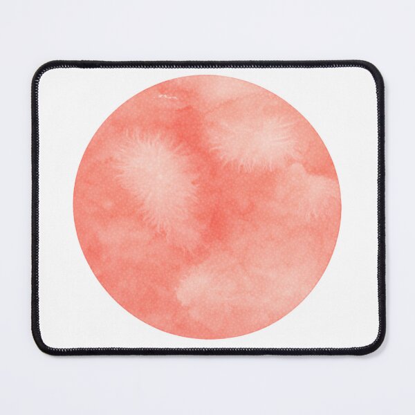 Item preview, Peach Watercolor Circle designed and sold by Blink Art Studio.