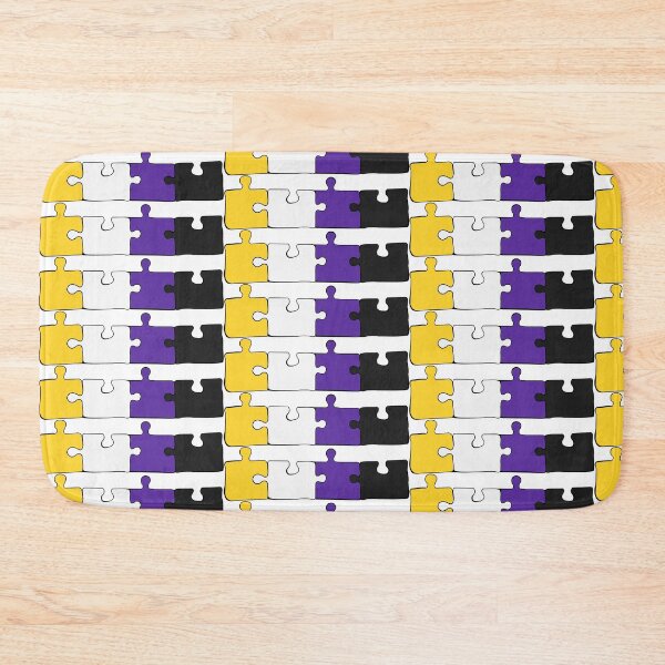 Item preview, Nonbinary Puzzle Pieces Pride Flag designed and sold by HarveyHandcraftsandDesigns.