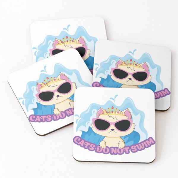 Item preview, CATS DO NOT SWIM designed and sold by mamamaak.