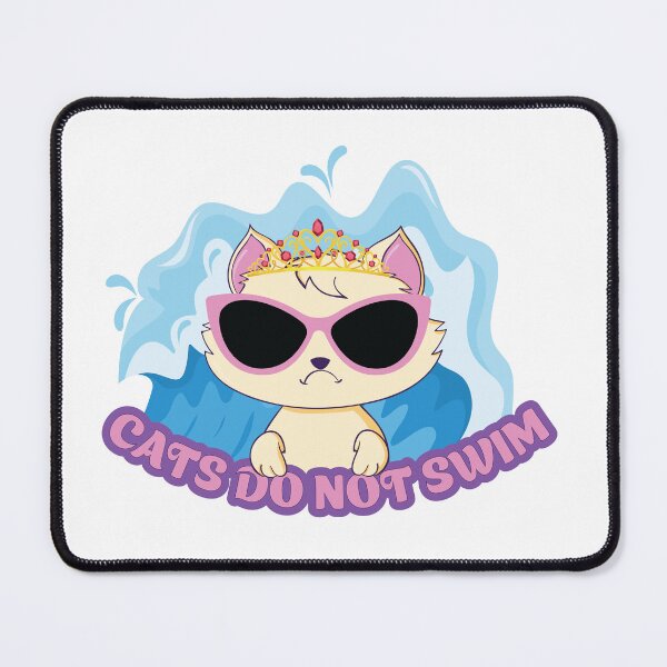 Item preview, CATS DO NOT SWIM designed and sold by mamamaak.