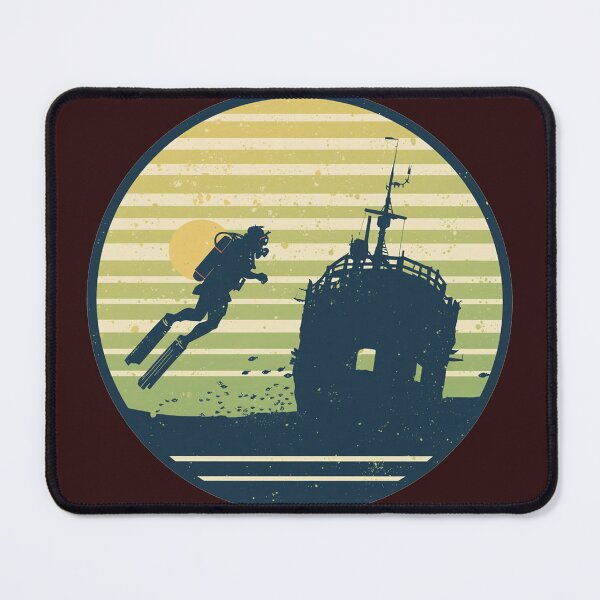 Item preview,  Sunken Shipwreck Scuba Exploration - Distressed Deep Sea Dive designed and sold by islam gamal.