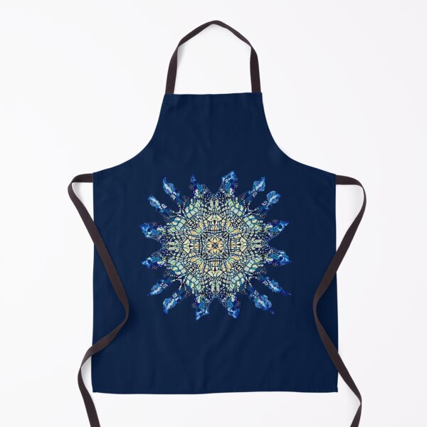 Item preview, Blue Mosaic Kaleidoscope Mandala Pattern designed and sold by Paolo-Bandal.