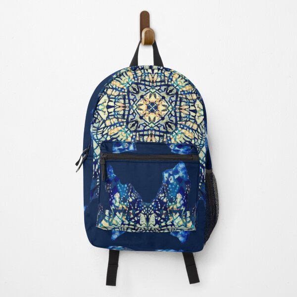 Item preview, Blue Mosaic Kaleidoscope Mandala Pattern designed and sold by Paolo-Bandal.