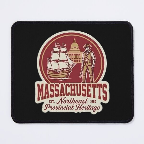 Item preview, Massachusetts Northeast Provincial Heritage - Vintage Colonial Crest designed and sold by The True American.