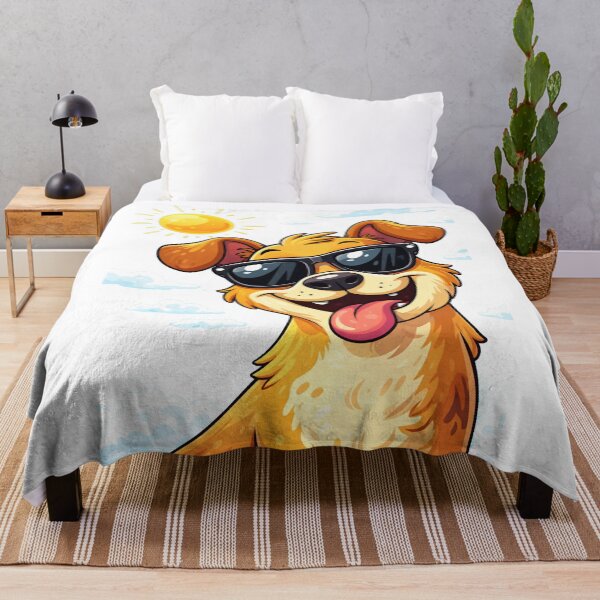 Item preview, Cute Dog with Sunglasses Summer Design designed and sold by JREEHBRAND.