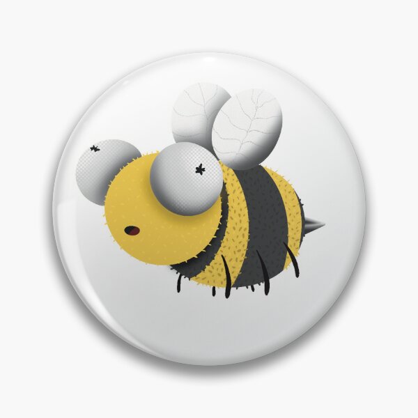 Artikelvorschau, Derpy Bee entworfen und verkauft von ISAME Designs.