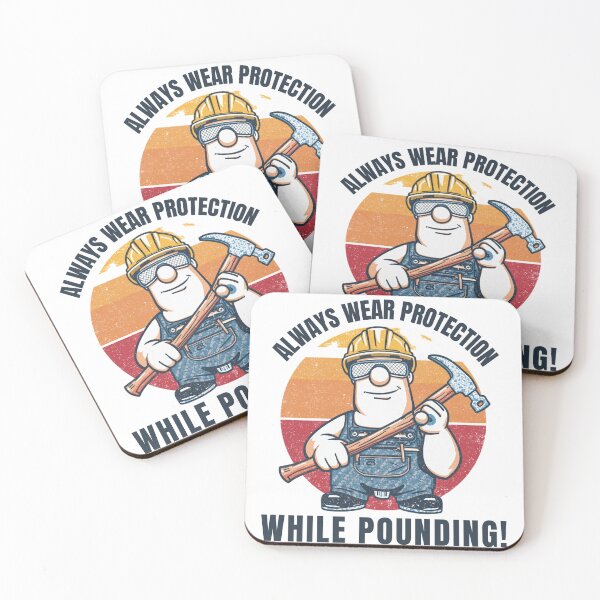 Item preview,  Always wear protection pounding! designed and sold by NicMacTees.