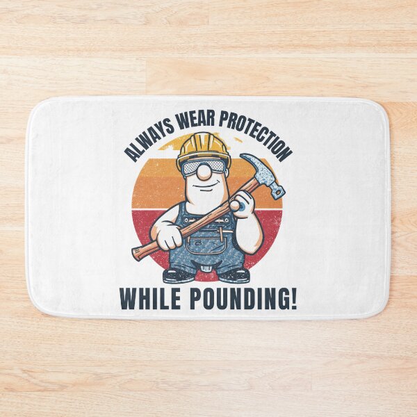 Item preview,  Always wear protection pounding! designed and sold by NicMacTees.